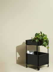Hübsch Fresh Serveringsvagn Svart - Azalea Home