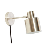 Hübsch Fuse Vägglampa Nickel - Azalea Home