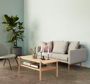 Hübsch Gather Loungestol, Grå - Azalea Home