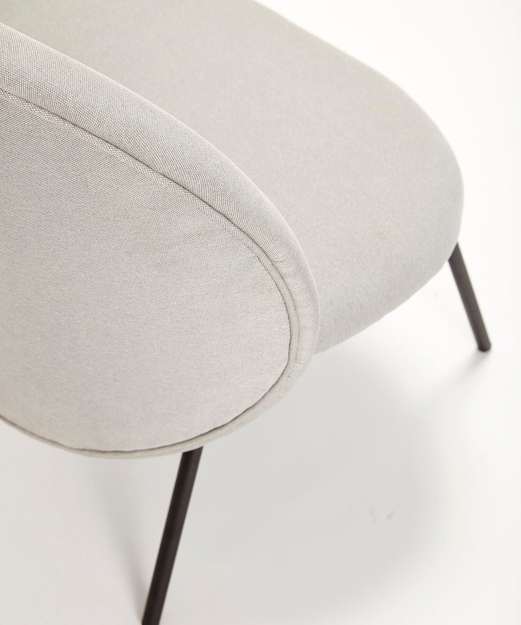 Hübsch Gather Loungestol, Grå - Azalea Home