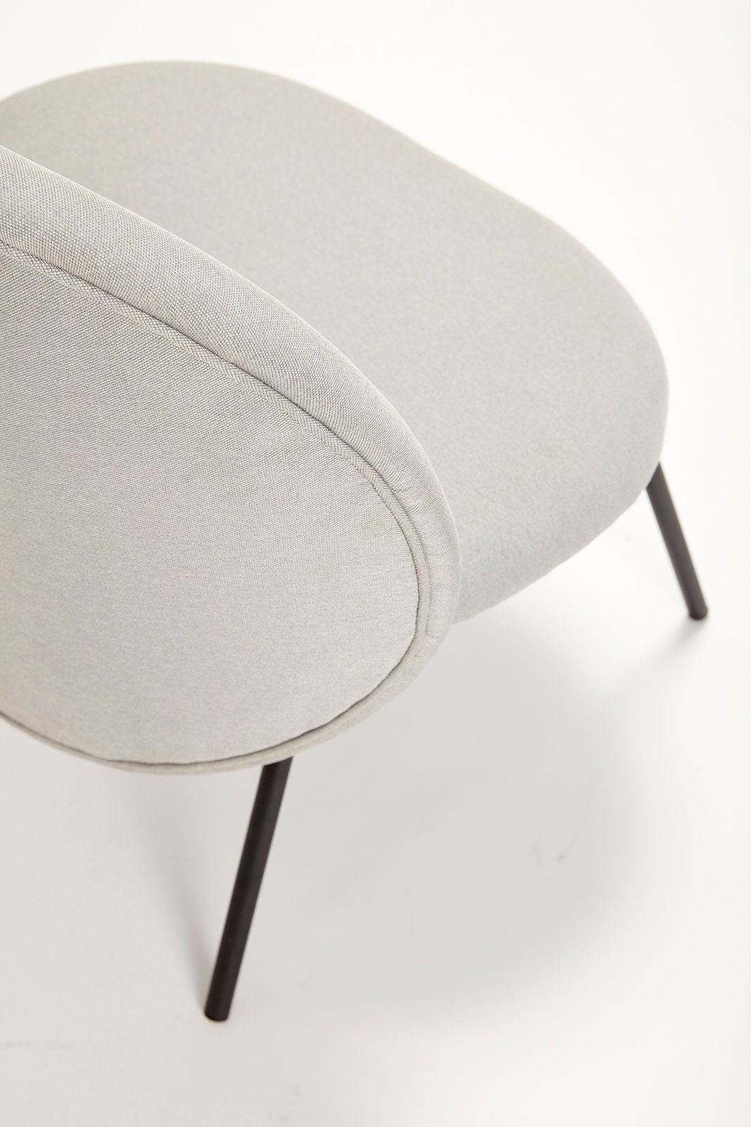 Hübsch Gather Loungestol, Grå - Azalea Home