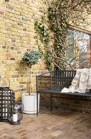 Hübsch Grid Ljuslykta Svart 2 - Pack - Azalea Home
