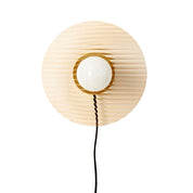 Hübsch Halo Vägglampa, Bärnsten - Azalea Home