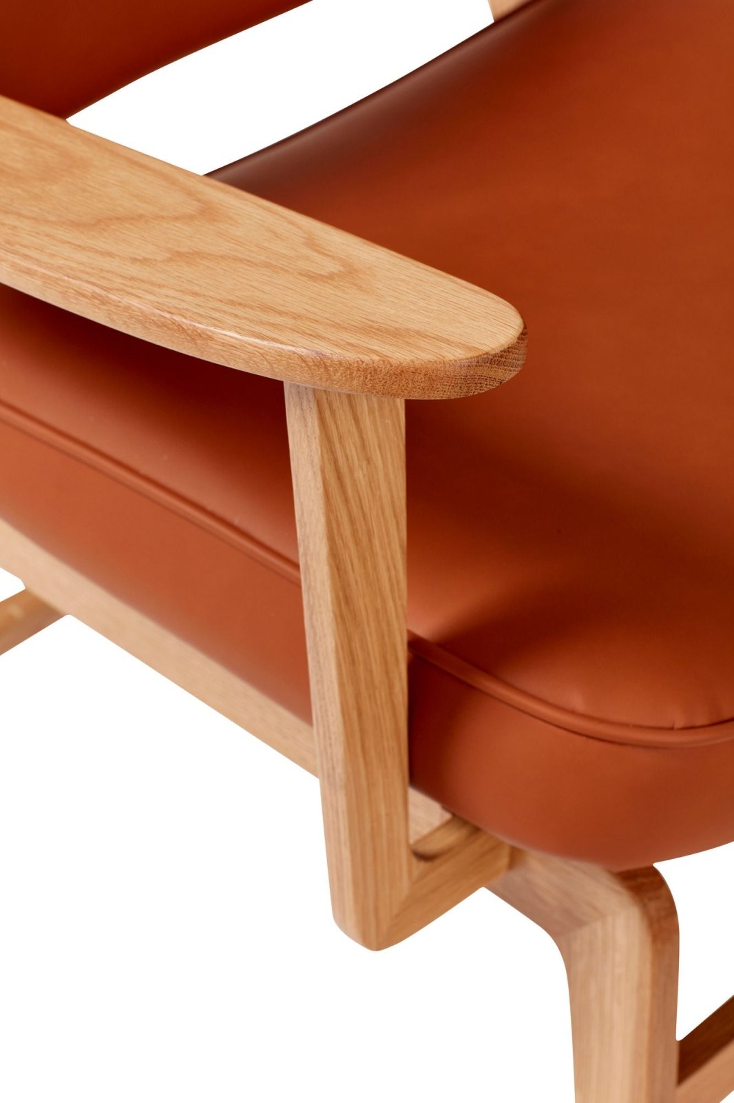 Hübsch Haze Loungestol, Brun - Azalea Home