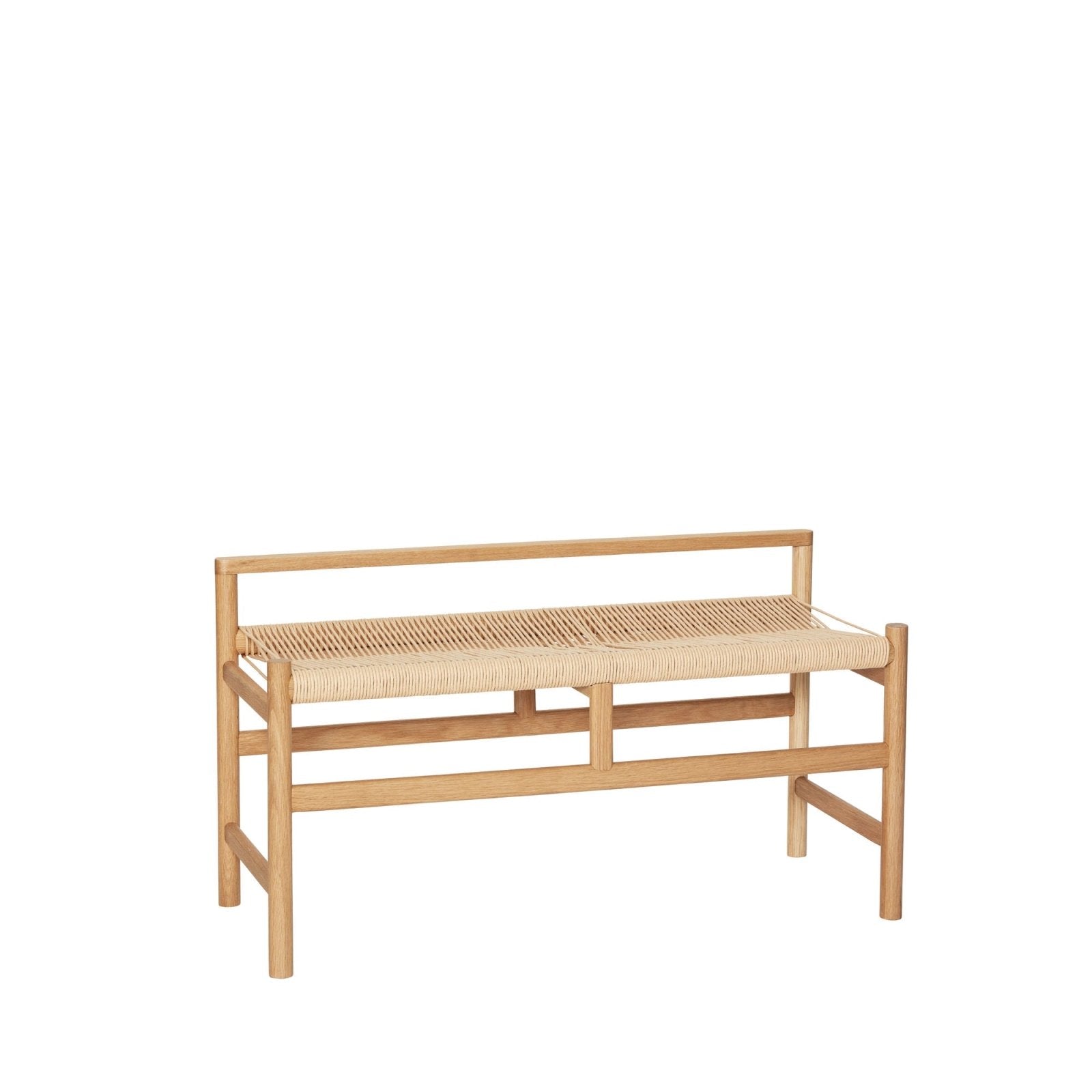 Hübsch Heritage Bänk Large Natur - Azalea Home