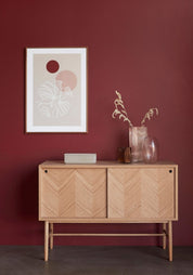 Hübsch Herringbone Byrå Natur - Azalea Home