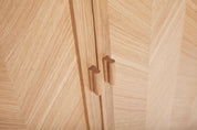Hübsch Herringbone Garderob, 140cm - Azalea Home