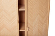 Hübsch Herringbone Garderob, 140cm - Azalea Home
