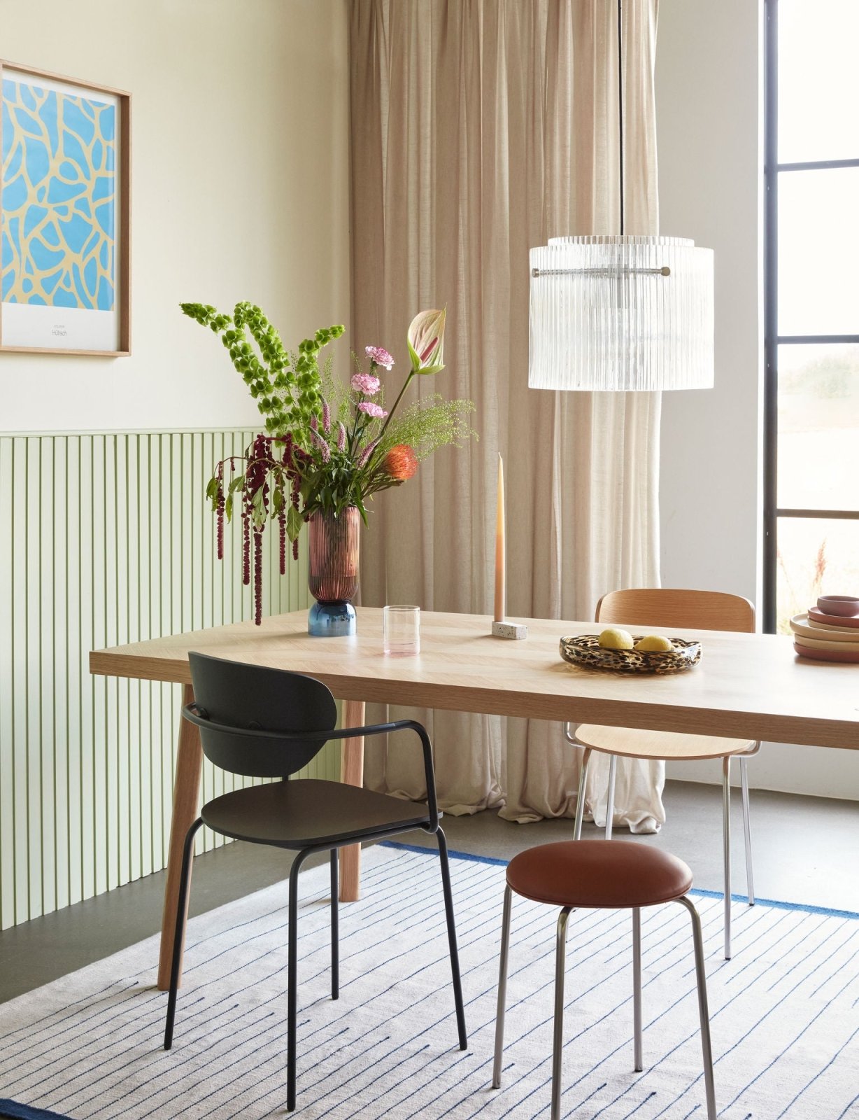 Hübsch Herringbone Matbord - Azalea Home