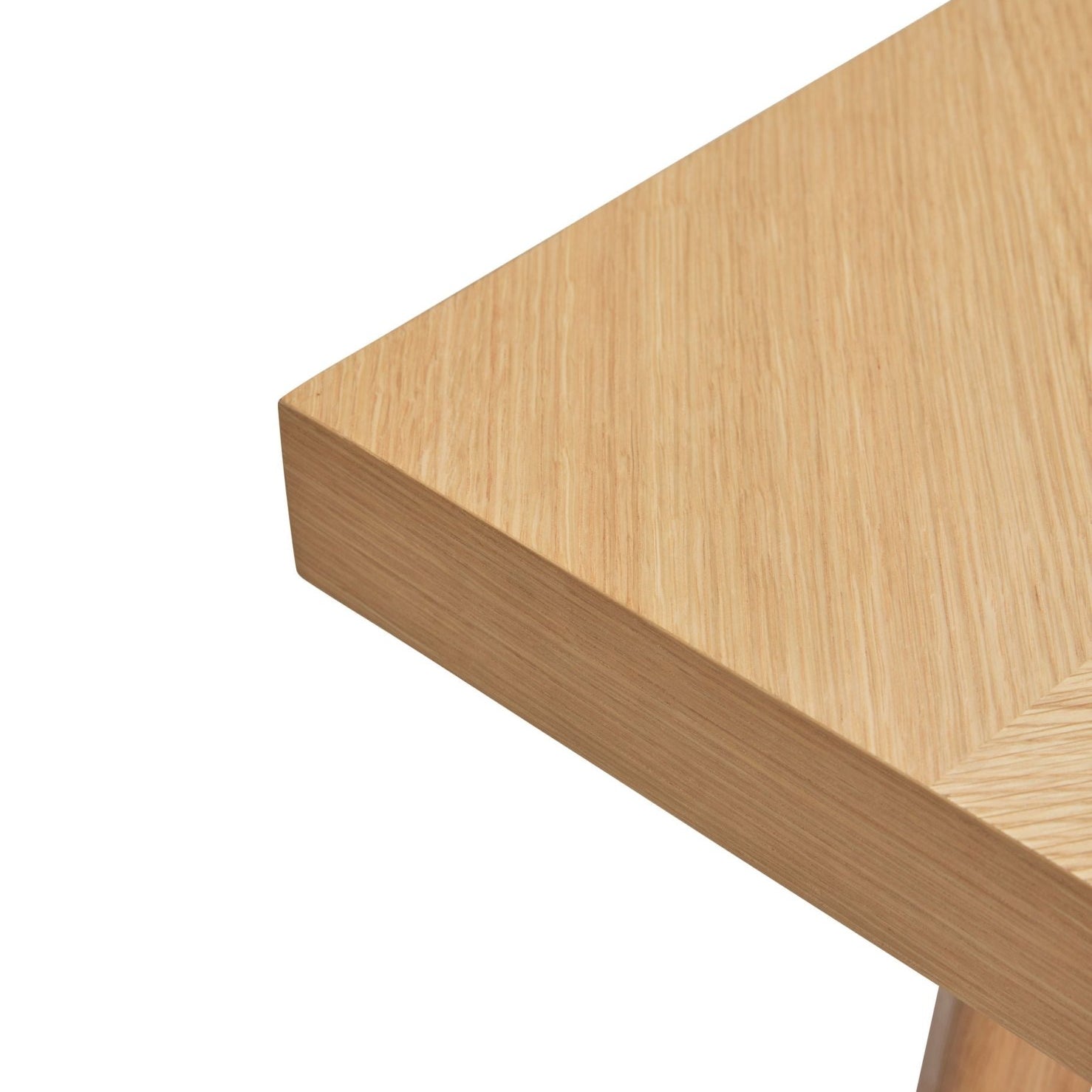 Hübsch Herringbone Matbord Small Natur - Azalea Home