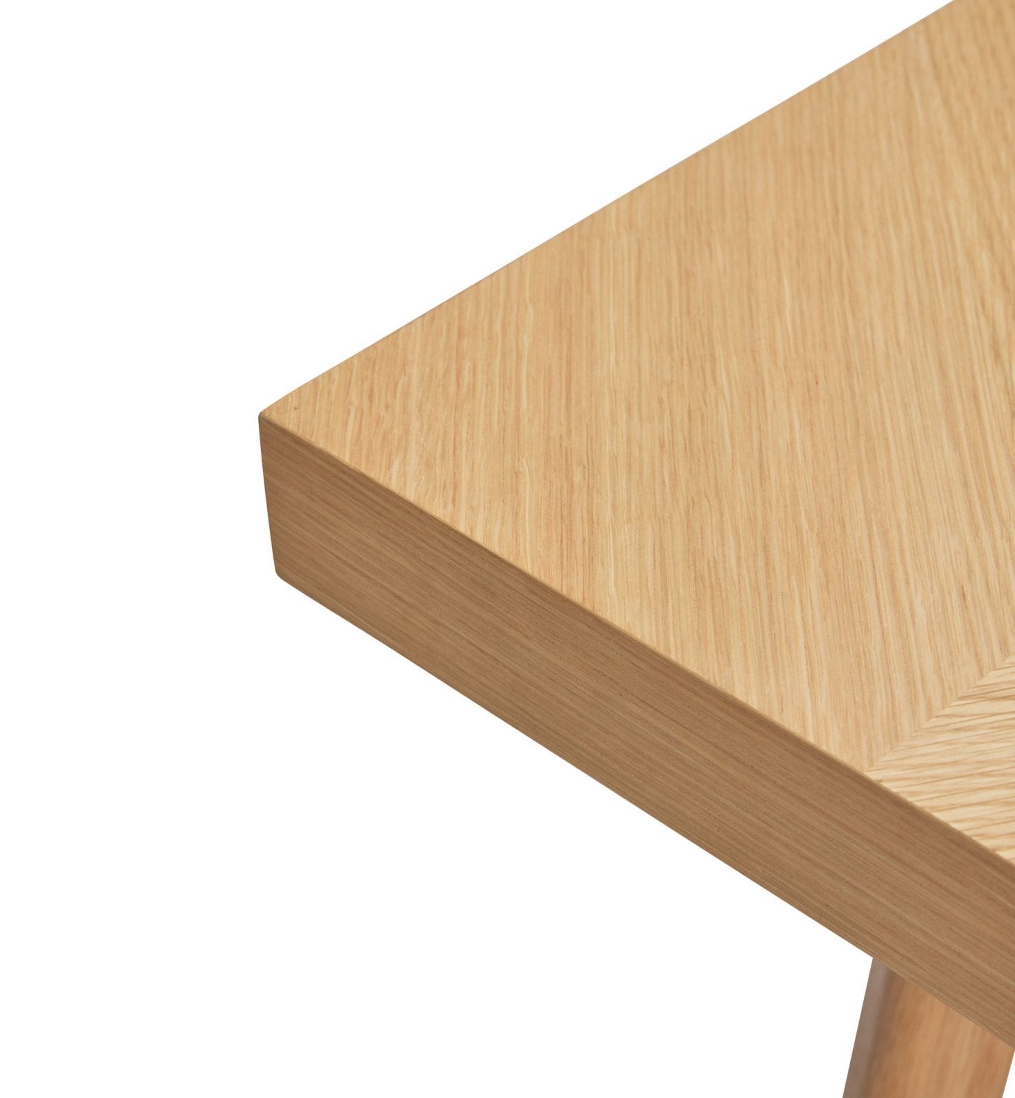 Hübsch Herringbone Matbord Small Natur - Azalea Home