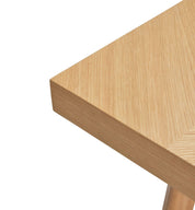 Hübsch Herringbone Matbord Small Natur - Azalea Home
