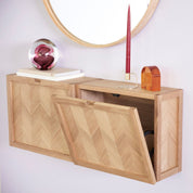 Hübsch Herringbone Skoskåp - Azalea Home