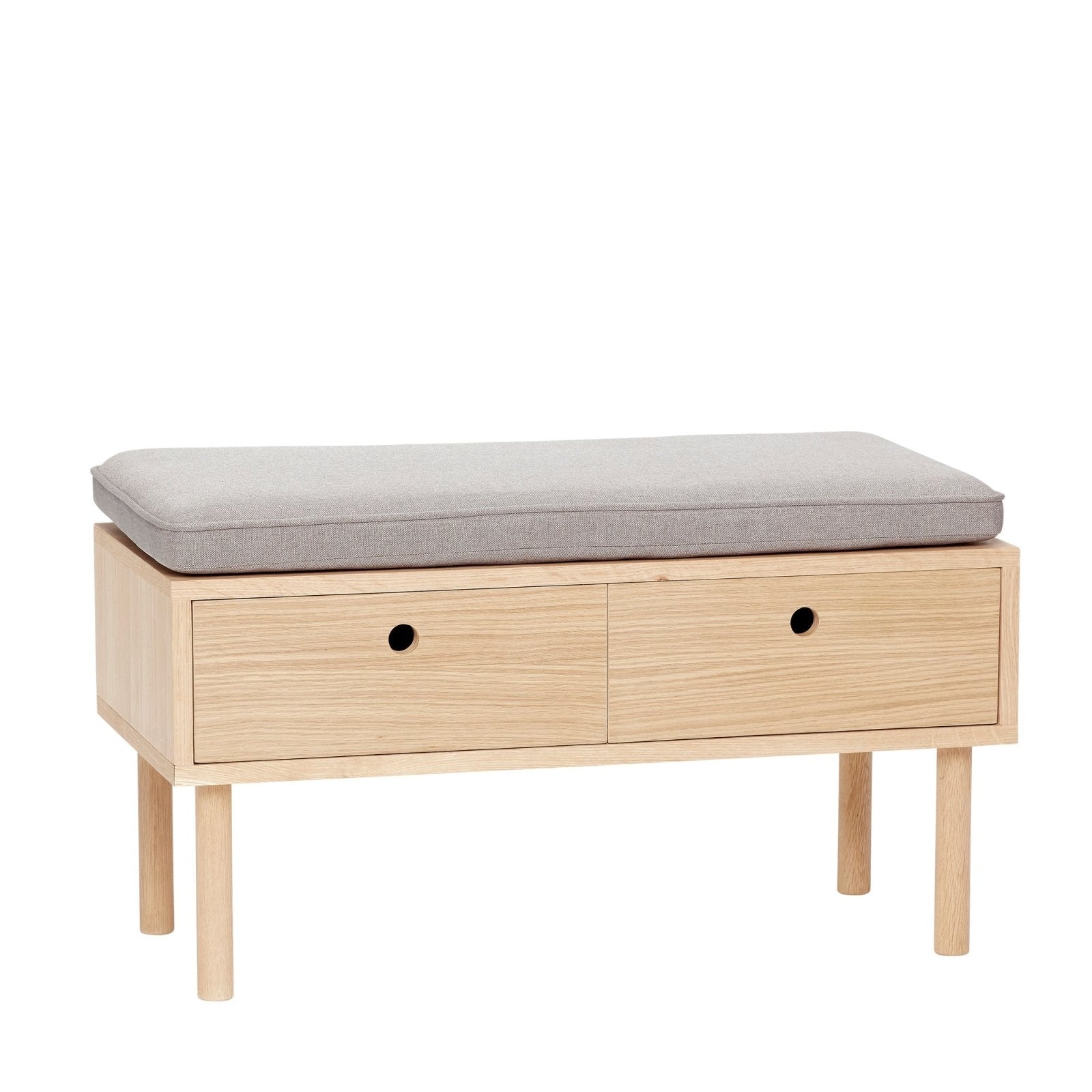 Hübsch Hide Bänk, 85cm - Azalea Home