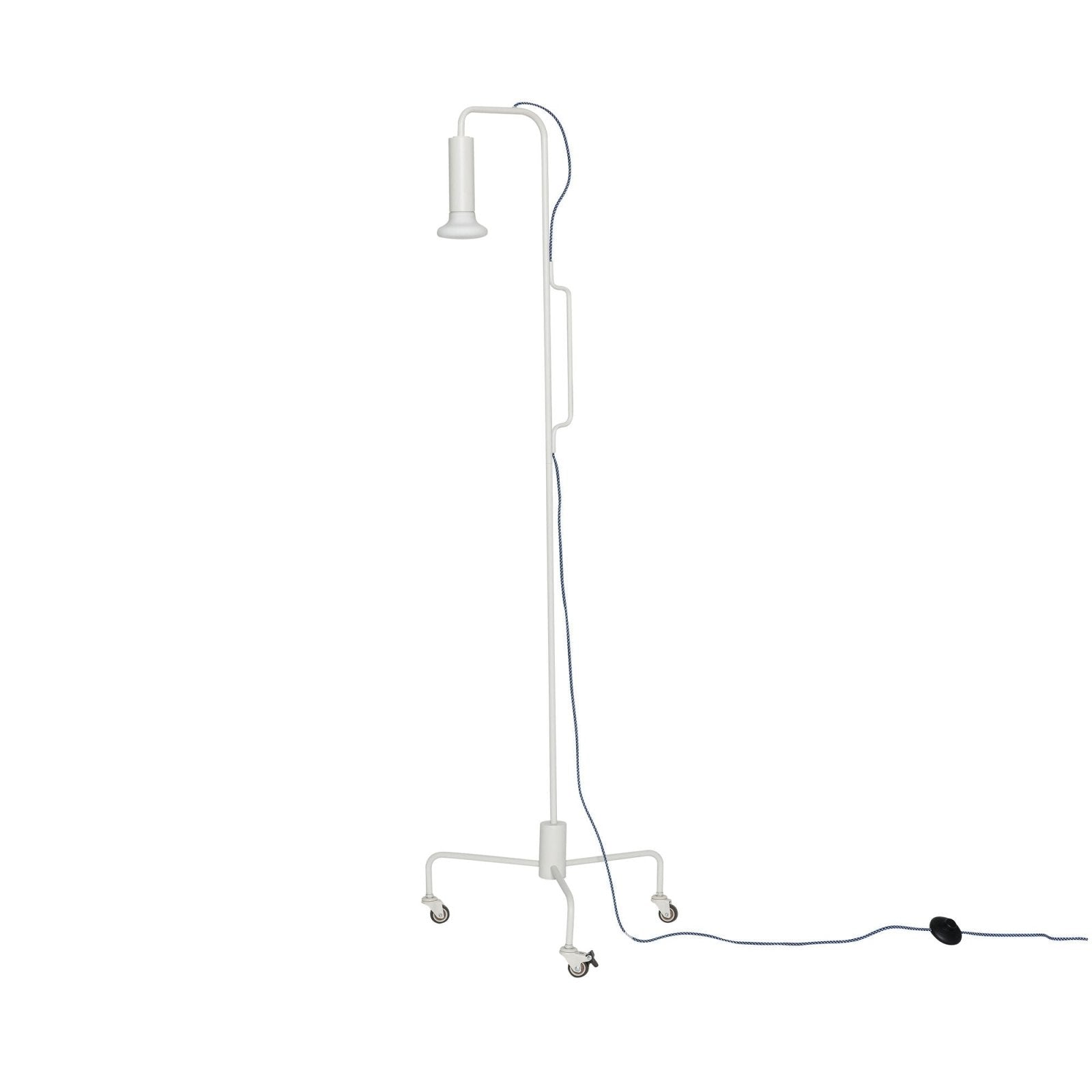 Hübsch Ido Golvlampa, Ljusgrå - Azalea Home