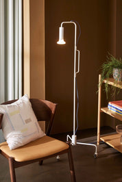 Hübsch Ido Golvlampa, Ljusgrå - Azalea Home