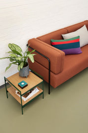 Hübsch Jaunty Sidobord Grön/Natur - Azalea Home