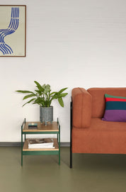 Hübsch Jaunty Sidobord Grön/Natur - Azalea Home