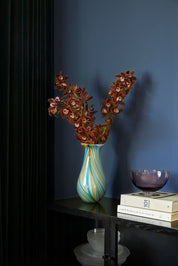 Hübsch Kaleido Vas 29cm Blå/Gul - Azalea Home