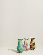 Hübsch Kaleido Vas 29cm Blå/Gul - Azalea Home