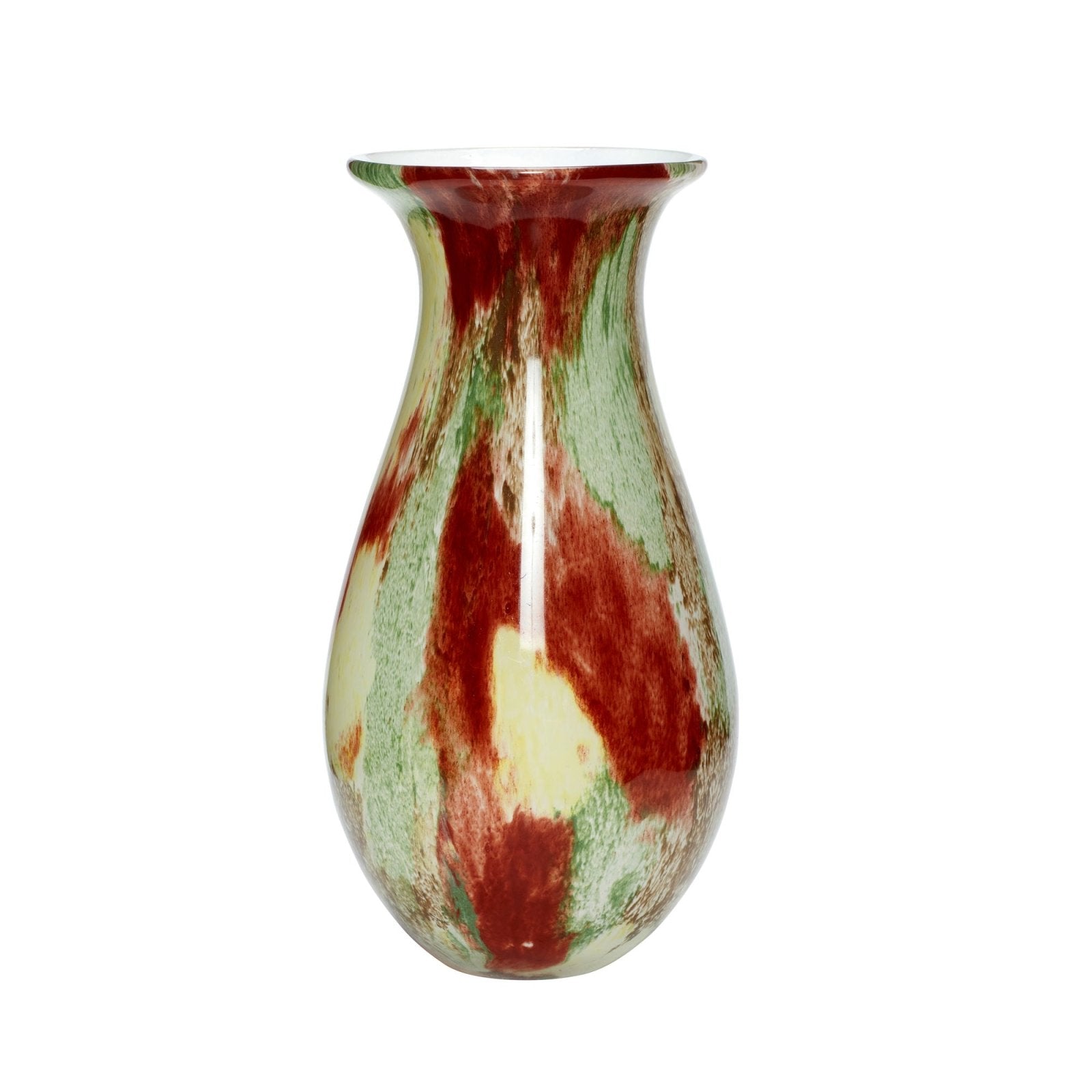 Hübsch Kaleido Vas Burgundy - Azalea Home