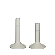 Hübsch Kindred Ljusstake 2 - Pack, Ljusgrå - Azalea Home