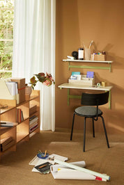 Hübsch Koi Hylla, Grön/Grå - Azalea Home