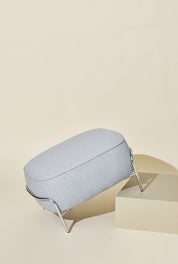 Hübsch Kumo Sittpuff, Blå - Azalea Home