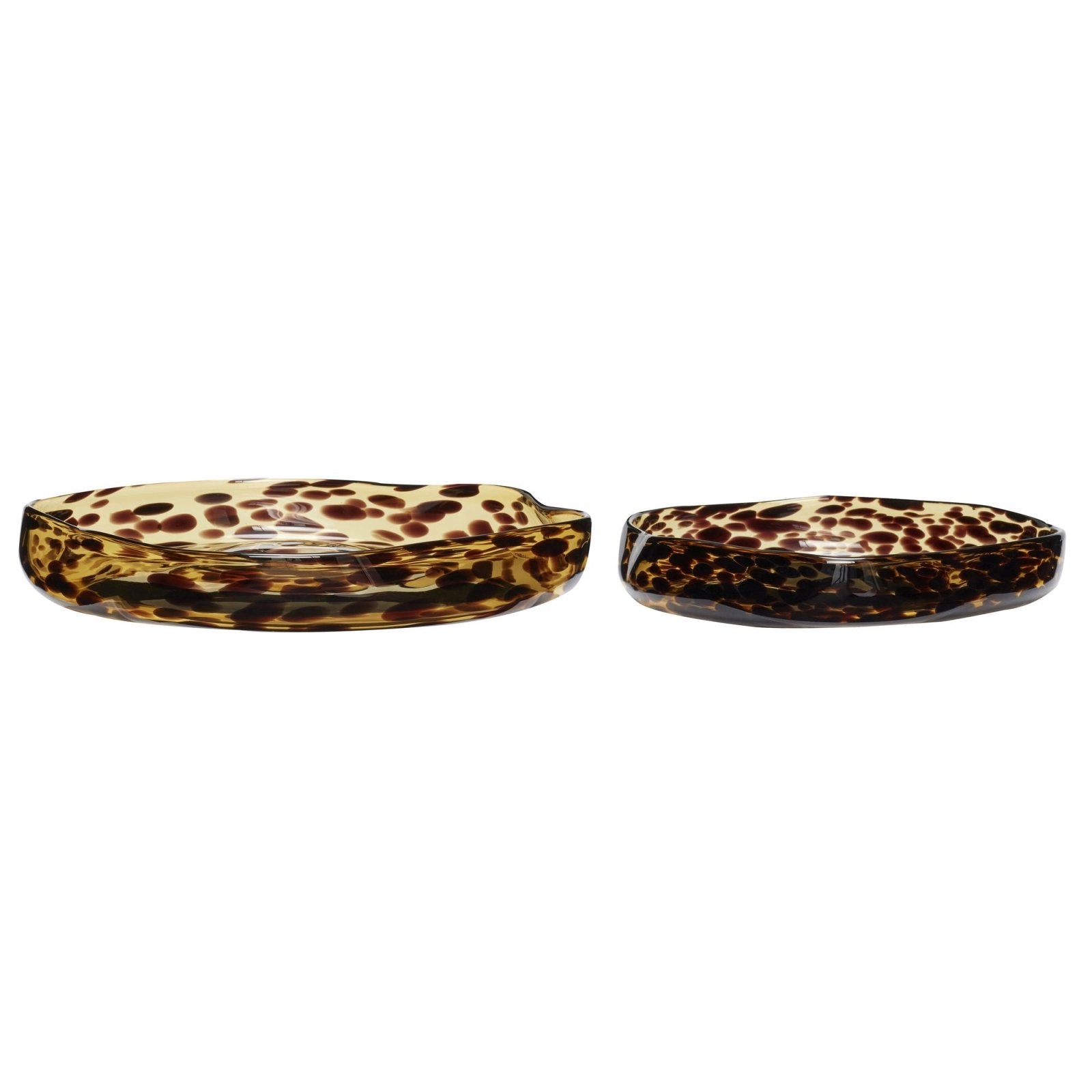 Hübsch Leo Skål 2 - Pack, Brun - Azalea Home