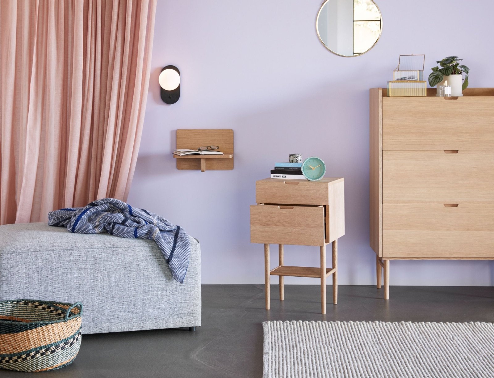 Hübsch Less Vägghylla - Azalea Home