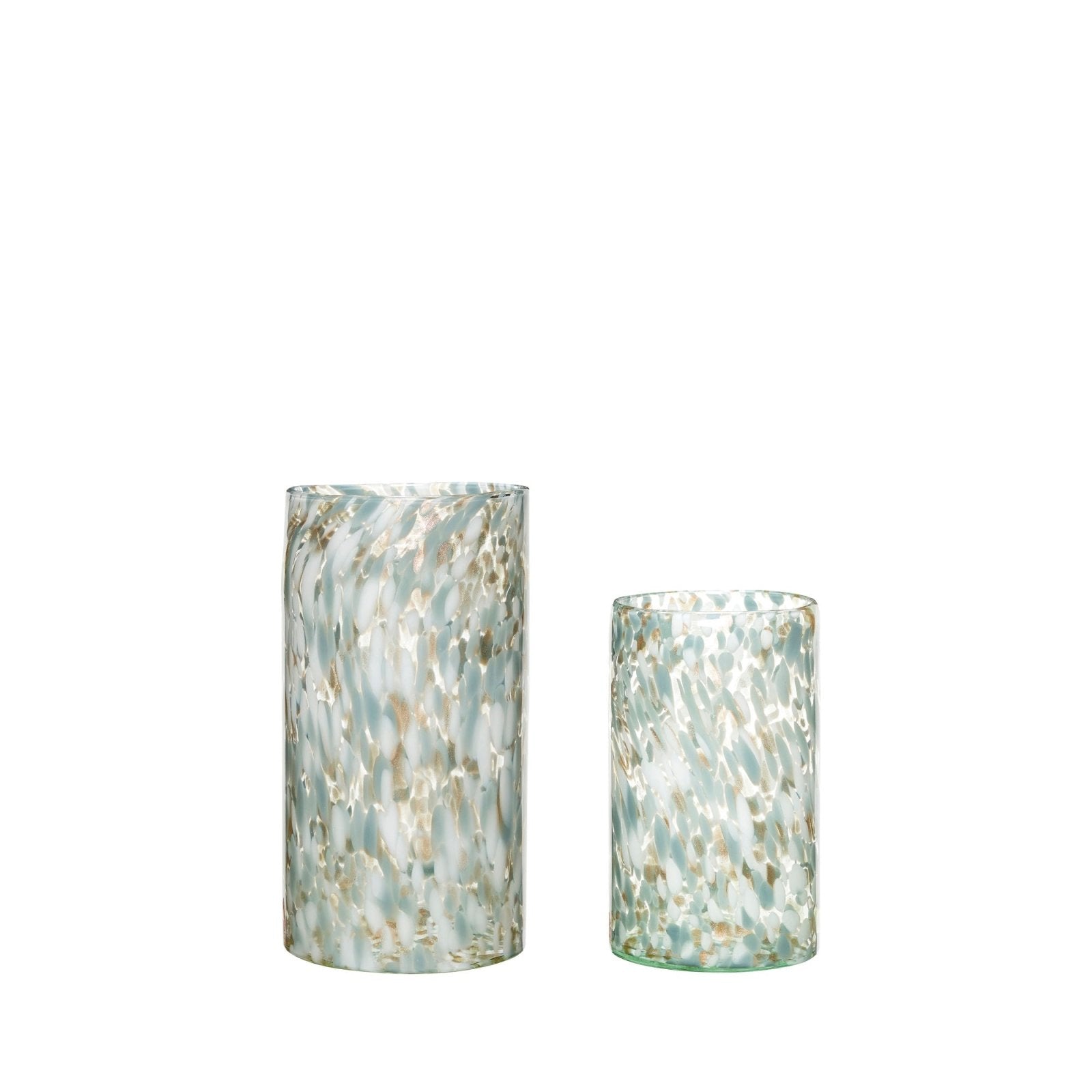 Hübsch Libra Vas 2 - Pack, Blå - Azalea Home