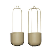 Hübsch Lotus Ampel Khaki, 2 - Pack - Azalea Home