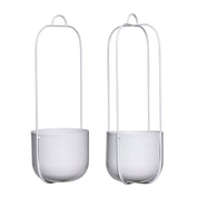 Hübsch Lotus Ampel Ljusgrå, 2 - Pack - Azalea Home