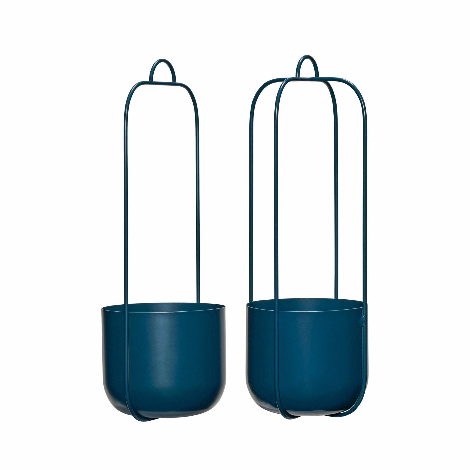 Hübsch Lotus Ampel Mörkblå, 2 - Pack - Azalea Home