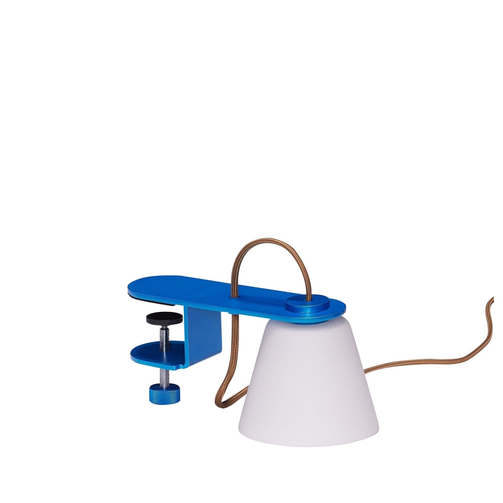 Hübsch Lure Sänglampa, Metallic Blå - Azalea Home