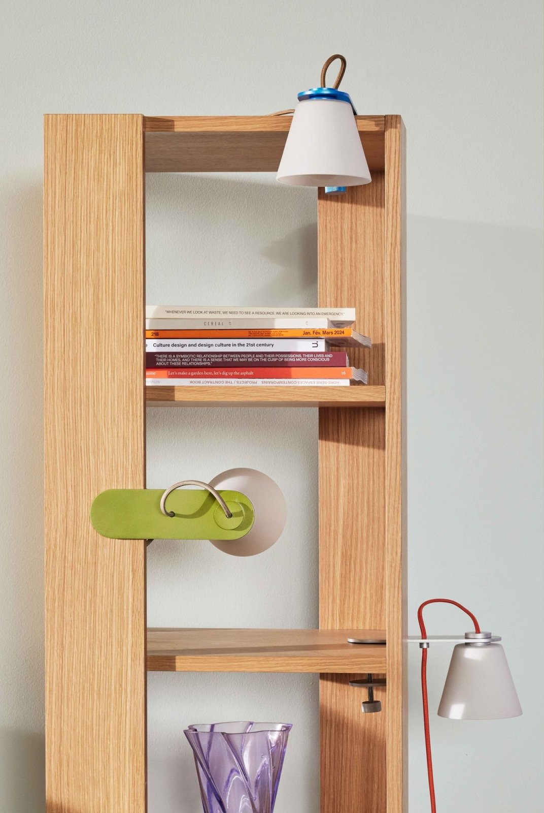 Hübsch Lure Sänglampa, Metallic grön - Azalea Home