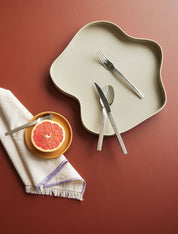 Hübsch Mano Bestickset 16 - delar, Texturerad - Azalea Home