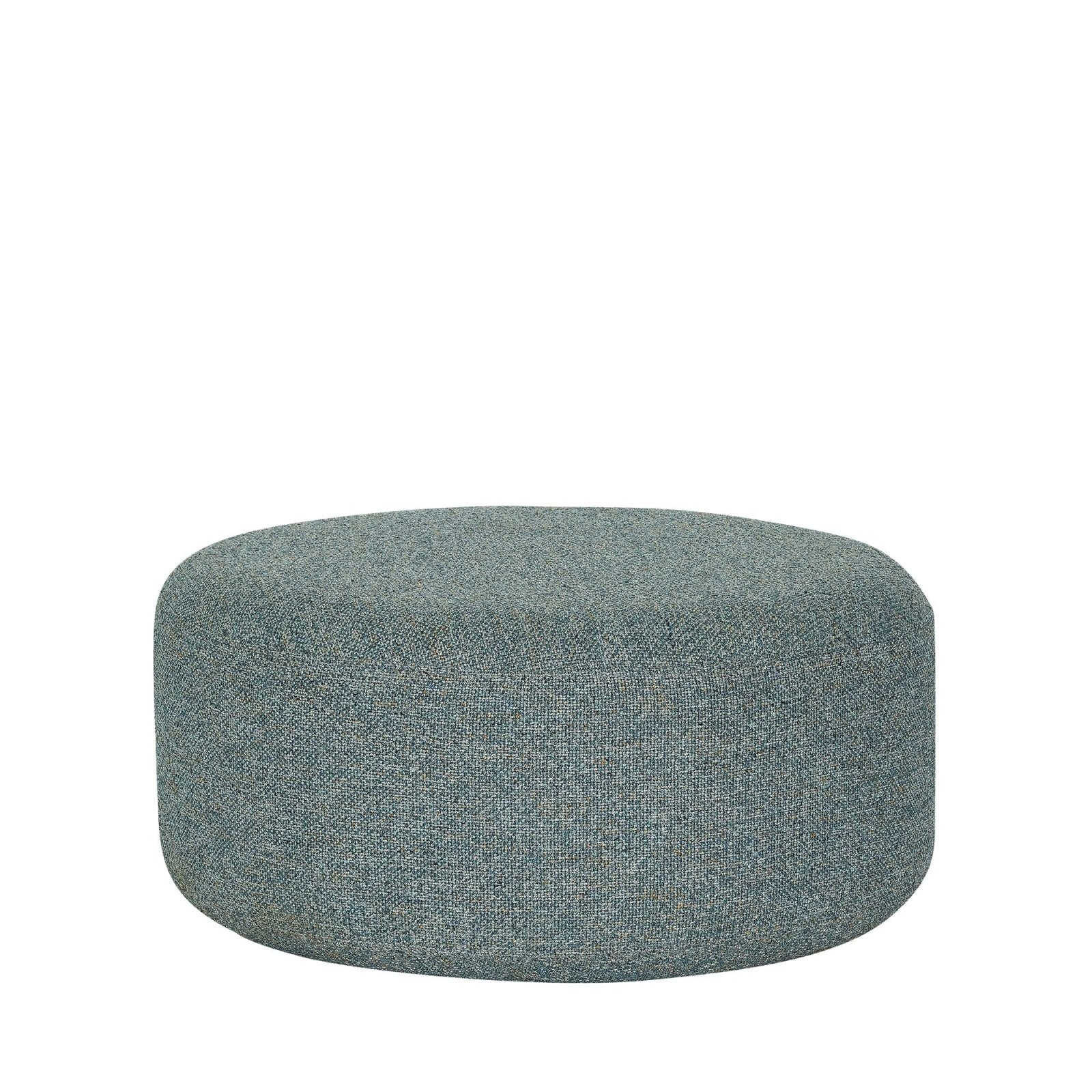 Hübsch Marshmellow Puff Large, Mörkgrön - Azalea Home