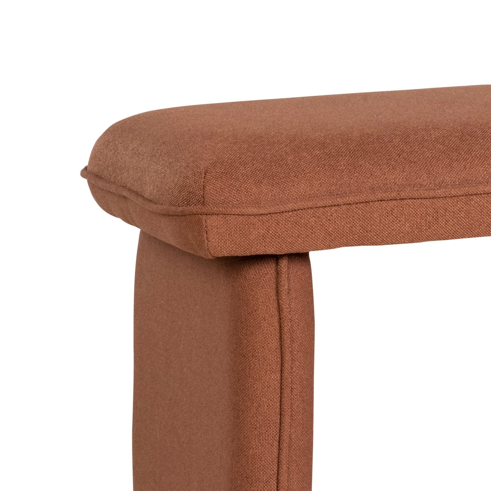 Hübsch Mellow Bänk Maroon - Azalea Home