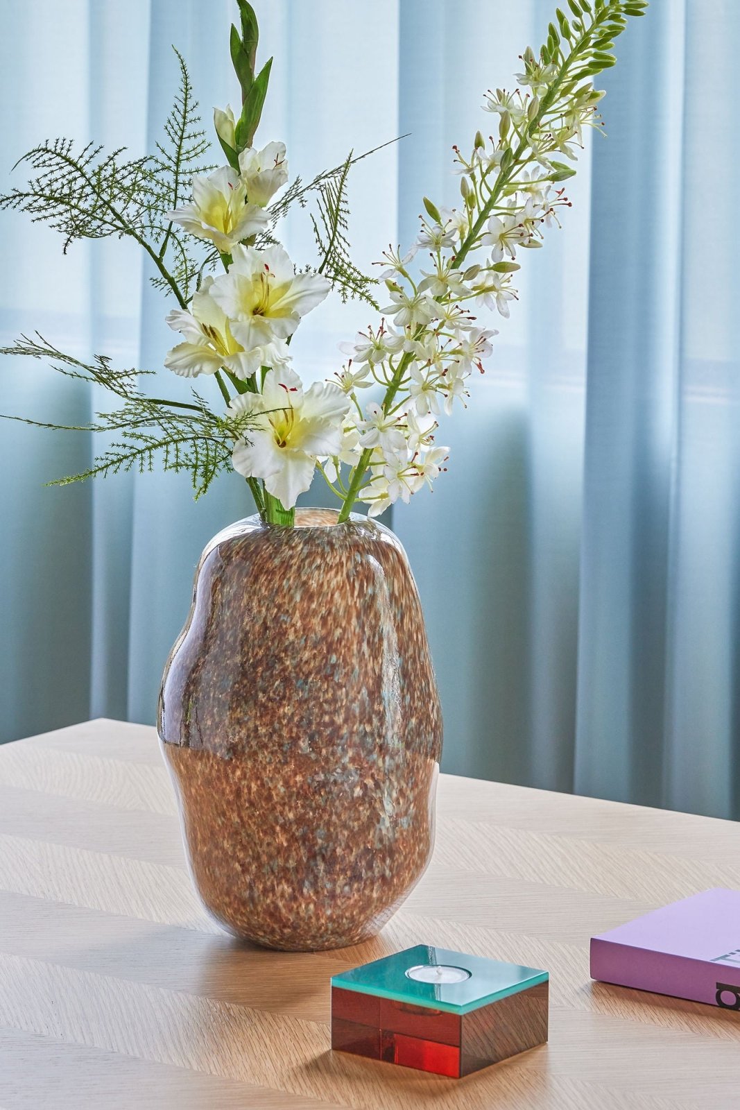 Hübsch Miro Vas, Brun - Azalea Home