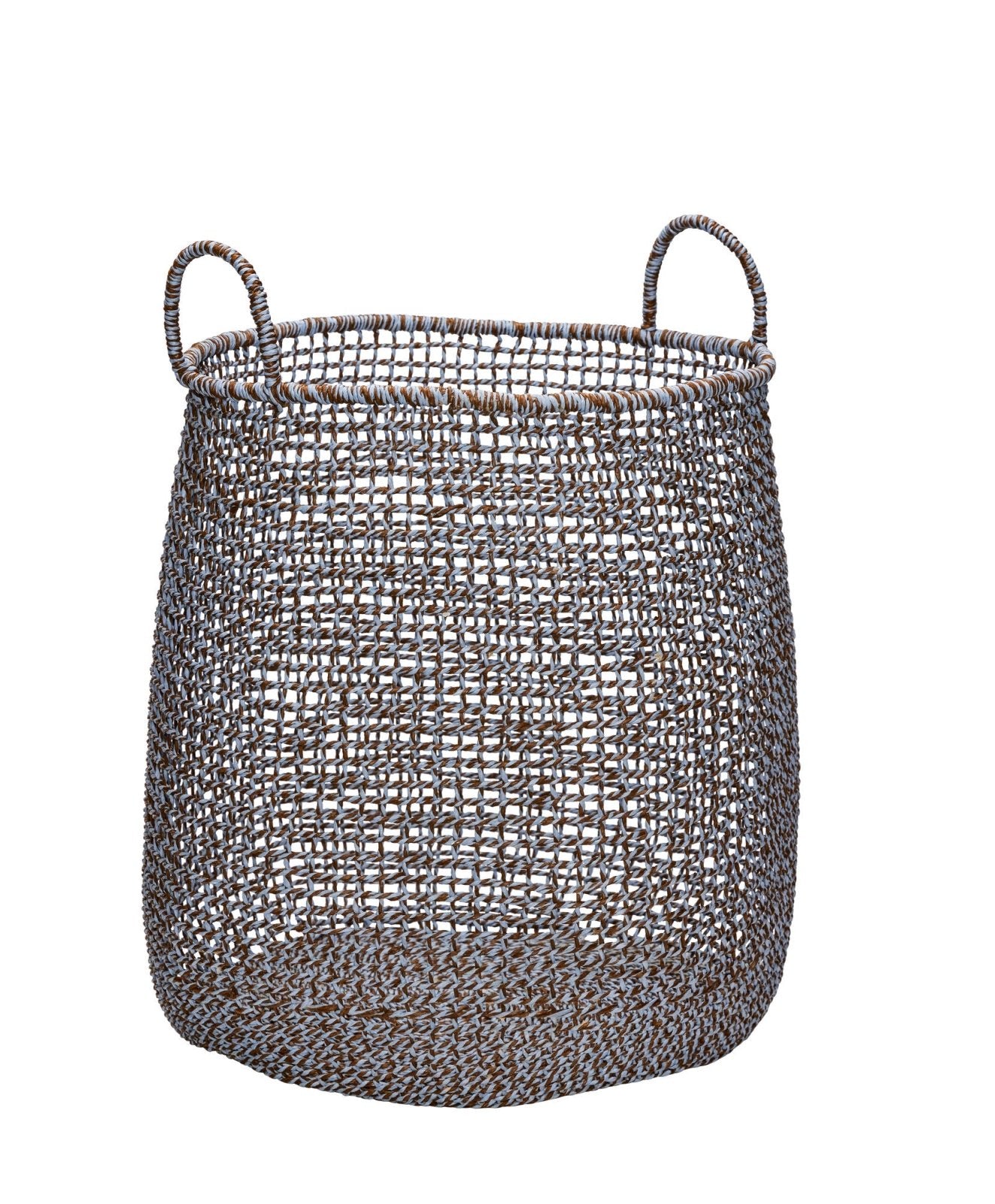 Hübsch Mist Korgar, 2 - Pack Blå/Brun - Azalea Home