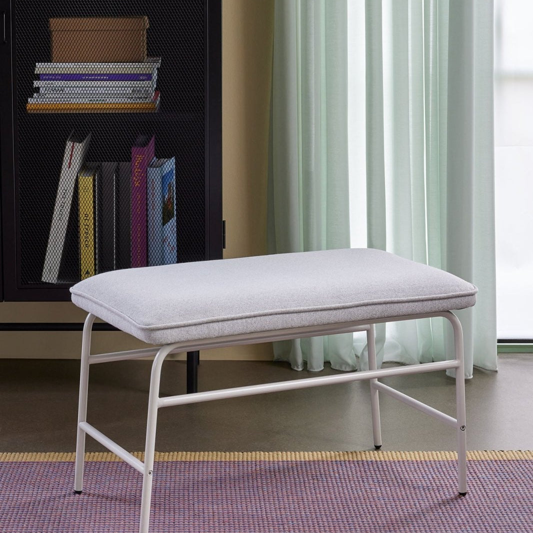 Hübsch Mist Sittbänk, Grå - Azalea Home