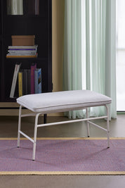 Hübsch Mist Sittbänk, Grå - Azalea Home