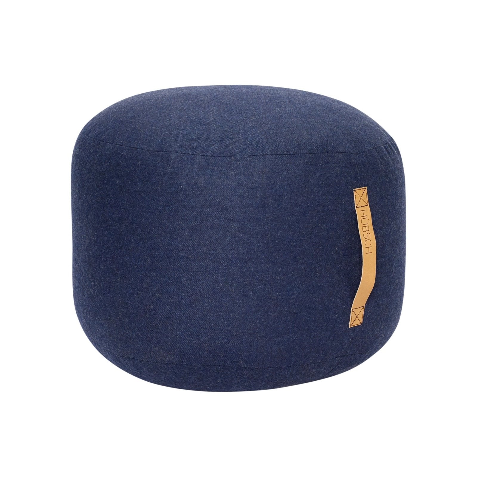 Hübsch Mochi Puff Ø50 Blå - Azalea Home