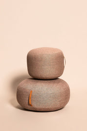 Hübsch Mochi Puff Ø50 Brun - Azalea Home