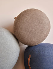 Hübsch Mochi Puff Ø50 Ljusblå - Azalea Home