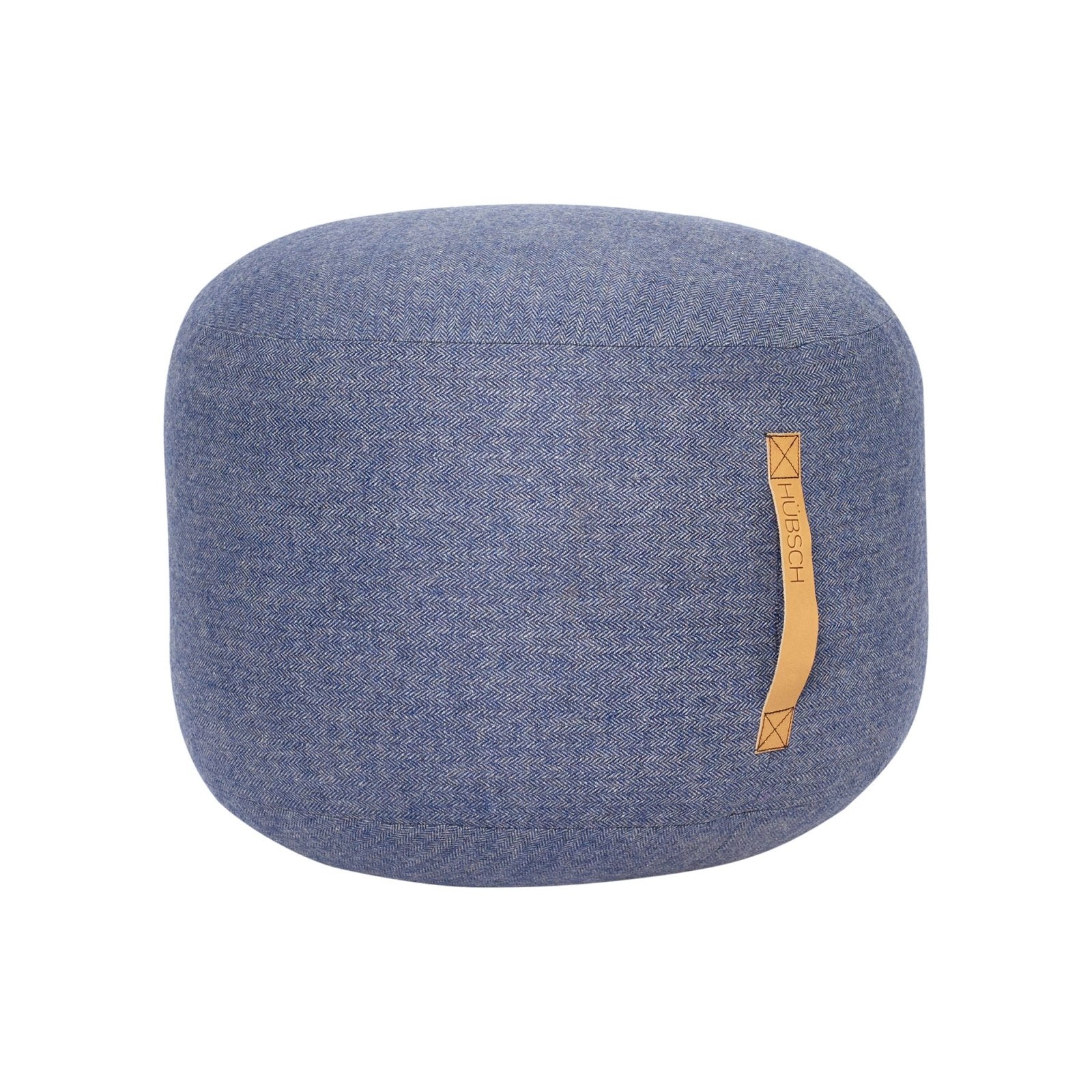 Hübsch Mochi Puff Ø50 Ljusblå - Azalea Home