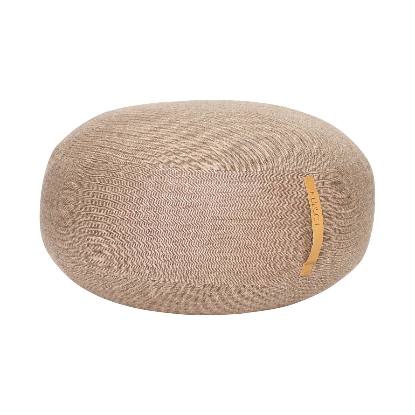 Hübsch Mochi Puff Ø70 Brun - Azalea Home