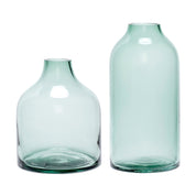 Hübsch Modest Vas 2 - Pack, Grön - Azalea Home