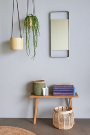 Hübsch Moss Korg 3 - Pack, Grön - Azalea Home